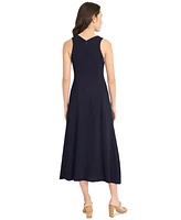 Luxely Women's Textured Midi Dress