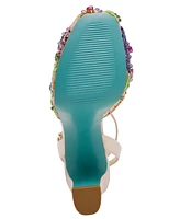 Betsey Johnson Women's Viven Jeweled Platform Dress Sandals
