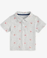 First Impressions Baby Boys Lobster Dash Printed Polo Shirt, Exclusively at Macy's