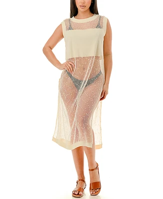 Marcus Adler Women's Netty Swim Cover-Up Dress