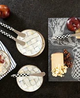 Mackenzie-Childs Courtly Check Supper Club Spreaders