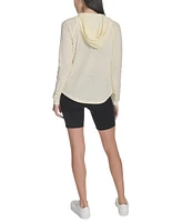 Calvin Klein Performance Ruched-Sleeve Zip Hoodie