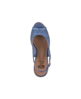 Gc Shoes Women's Amira Woven Espadrille Wedge Sandals