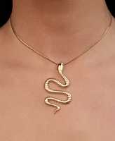 Ettika Serpentina Pendant Choker Necklace