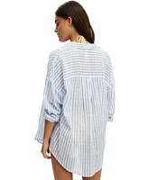 Cotton On Women's The Essential Beach Shirt Swim Cover-Up