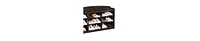 Wood Shoe Rack with 9 Cubbies – Timeless Design with Beautiful Wood Grain