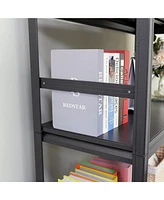 Storage Shelves 5 Tier Heavy Duty Metal Shelving Unit Adjustable Shelving Units and Storage Rack Kitchen Garage Shelf H72 W47.2 D23.6