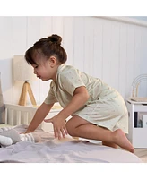 Gerber Toddler Girls 2-Piece Button Up Pajama Shorts Set