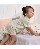 Gerber Baby Girls 2-Piece Button Up Pajama Shorts Set
