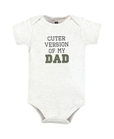 Hudson Baby Boys Cotton Bodysuits