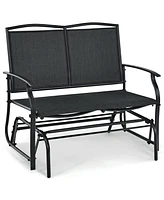 Iron Patio Rocking Chair for Outdoor Backyard and Lawn