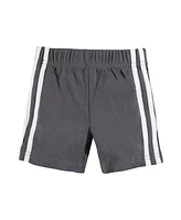 Hudson Baby Boys Shorts Bottoms 4-Pack, Blue, 9-12 Months