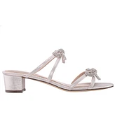 Nina Women's Georgie Low Block Heel Dress Sandals