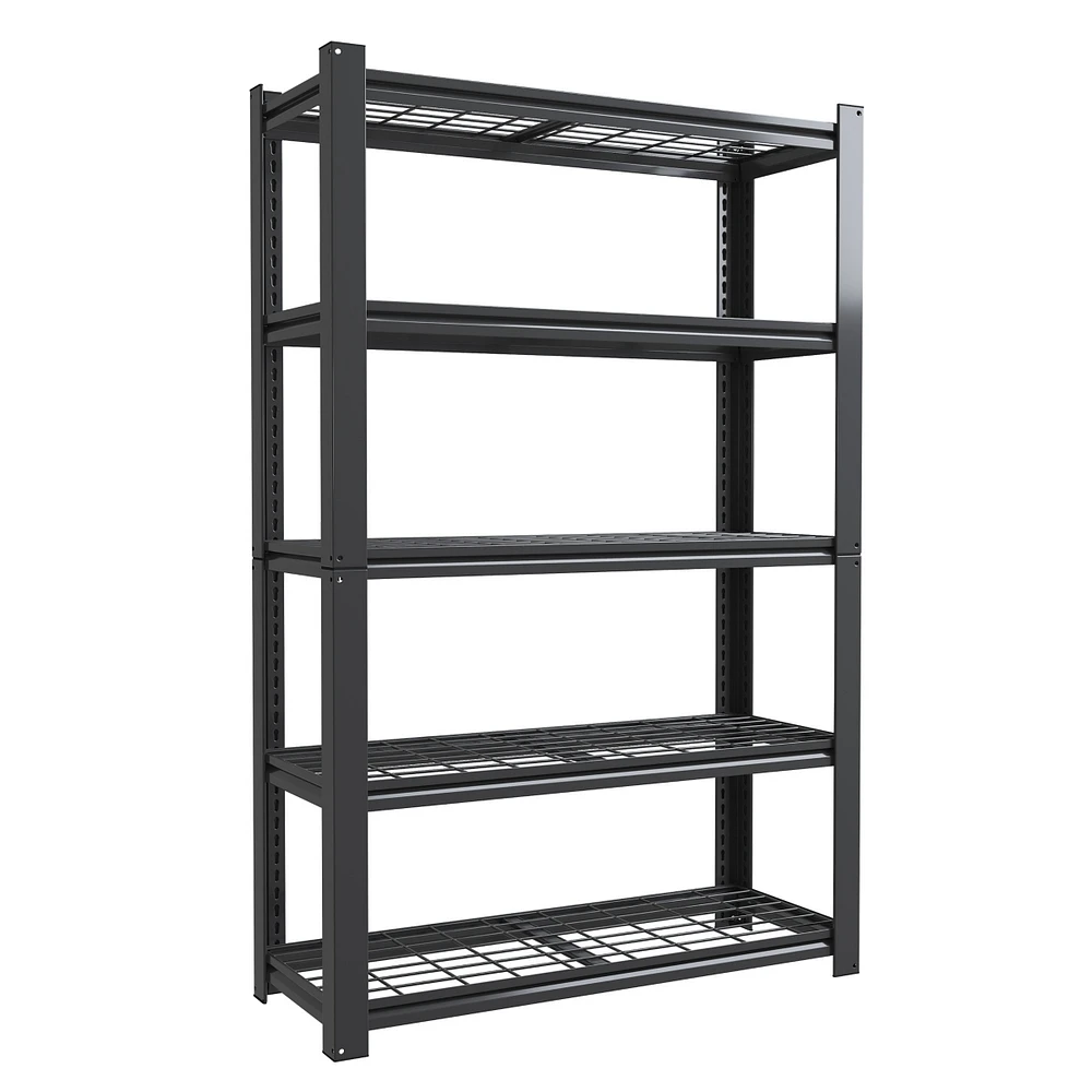 5 Tiers Metal Heavy-Duty Garage Storage Shelving Unit