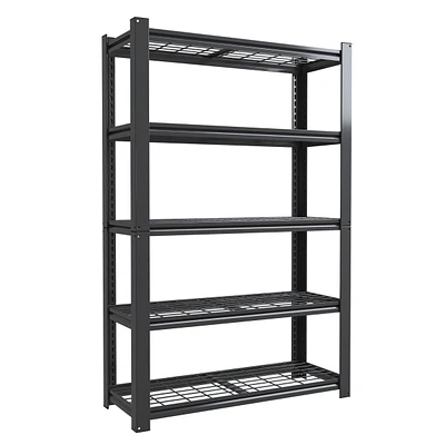 5 Tiers Metal Heavy-Duty Garage Storage Shelving Unit