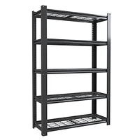 5 Tiers Metal Heavy-Duty Garage Storage Shelving Unit