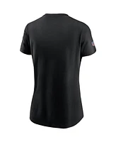 Nike Women's Black Arizona Cardinals Multicolor Crucial Catch T-Shirt