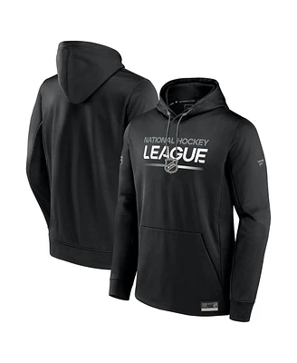 Fanatics Men's Black Nhl Fleece Pullover Hoodie