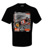 Checkered Flag Sports Men's Black Chase Briscoe 2025 Daytona 500 Pole Winner T-Shirt