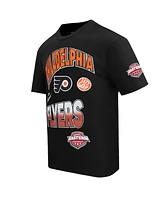 Pro Standard Men's Black Philadelphia Flyers Turn It Up T-Shirt