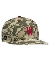 Nike Men's Digital Camo Washington State Cougars On-Field Baseball Performance Fitted Hat