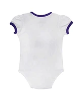 Outerstuff Girls Baby Boys and 2-Piece Lsu Tigers Love My Team Bodysuit Skirt Set