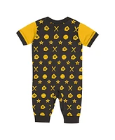 Outerstuff Newborn Brown San Diego Padres Hard 90 Coveralls