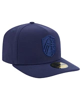 New Era Men's Navy St. Louis City Sc Color Pack A-Frame 59FIFTY Fitted Hat