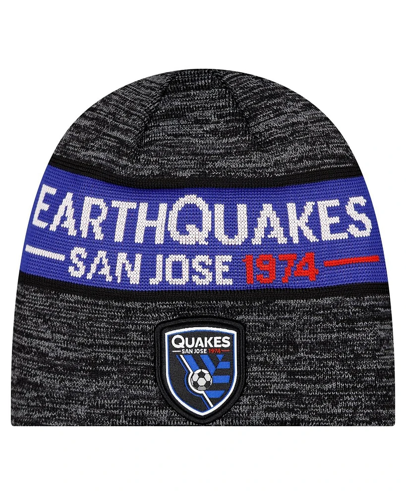 New Era Men's Black San Jose Earthquakes 2025 Kickoff Beanie Hat