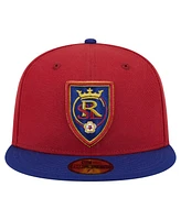 New Era Men's Red Real Salt Lake 2025 Kickoff 59FIFTY Fitted Hat