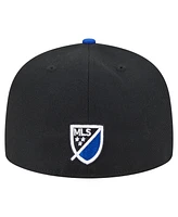 New Era Men's Black San Jose Earthquakes 2025 Kickoff 59FIFTY Fitted Hat