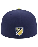 New Era Men's Navy Nashville Sc 2025 Kickoff 59FIFTY Fitted Hat