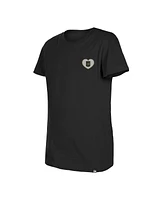 New Era Big Girls Black Lafc Bubble Heart T-Shirt