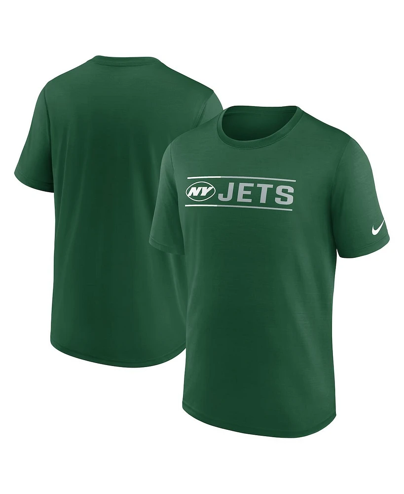 Nike Men's Green New York Jets Exceed Performance T-Shirt
