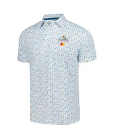 Barstool Golf Men's White Arnold Palmer Invitational New Florida Icons Polo Shirt