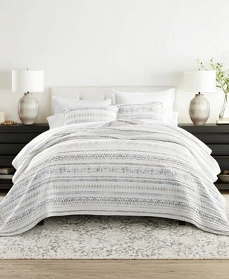 Ienjoy Home Relic Stripe Reversible Quilt Sets