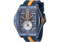 Invicta Men's 47388 Invicta Racing Quartz Multifunction Blue, Silver, Orange Dial Watch