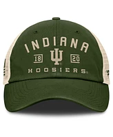 Fanatics Men's Olive Indiana Hoosiers Oht Military Appreciation Frontier Trucker Adjustable Hat