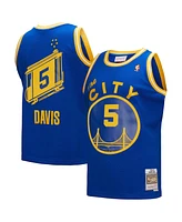 Mitchell & Ness Men's Baron Davis Royal Golden State Warriors Hardwood Classics 2004/05 Swingman Jersey