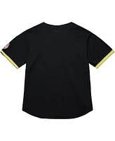 Mitchell & Ness Men's Black Lsu Tigers On The Clock Full-Button Fashion Jersey