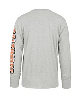 '47 Brand Men's Gray Baltimore Orioles Fair Ball Franklin Long Sleeve T-Shirt