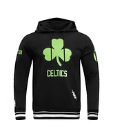 Pro Standard Men's Black Boston Celtics 2024/25 City Edition Pullover Hoodie