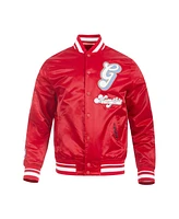 Pro Standard Men's Red Memphis Grizzlies 2024/25 City Edition Chenille Satin Full-Snap Jacket