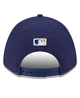 New Era Men's Gold/Navy Milwaukee Brewers Player Replica 9Forty Adjustable Hat