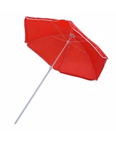 Kids Picnic Folding Table and Bench with Umbrella