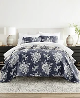 ienjoy Home Distressed Bouquet Reversible 2-Pc. Quilt Set, Twin/Twin Xl