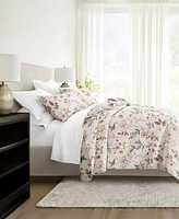 ienjoy Home Russet Floral Reversible -Pc. Quilt Set