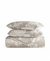 ienjoy Home Distressed Bouquet Reversible 3-Pc. Quilt Set