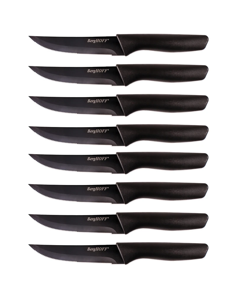 BergHOFF Serrated Stainless Steel 8-Piece Steak Knife Set