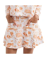 Smith & Quinn Women's White/Tennessee Orange Tennessee Volunteers Tailgate Collection Molly Skort